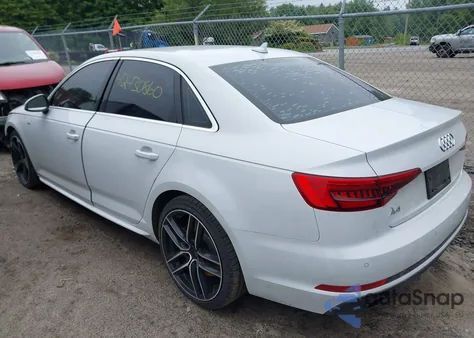2017 Audi A4 2.0T Premium from USA, damaged, VIN WAULNAF40HN042422